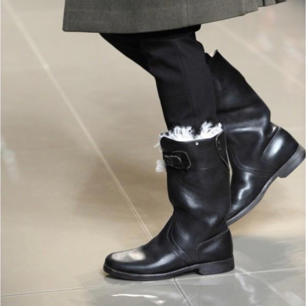 Burberry Prosurm leather boots